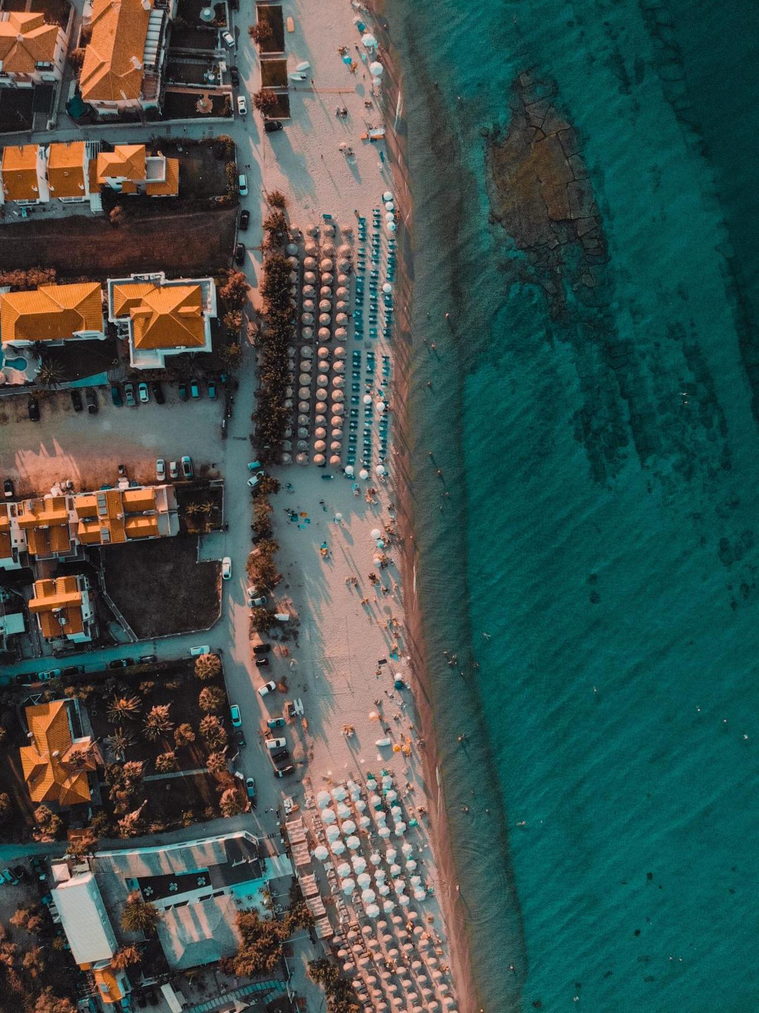 Aleksia Seaside Deluxe Apartment Pefkochori Exterior foto